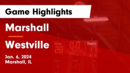 Marshall  vs Westville  Game Highlights - Jan. 6, 2024