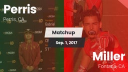 Matchup: Perris vs. Miller  2017