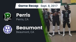 Recap: Perris  vs. Beaumont  2017
