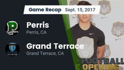 Recap: Perris  vs. Grand Terrace  2017