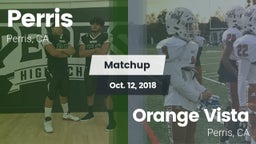 Matchup: Perris vs. Orange Vista  2018