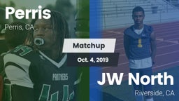 Matchup: Perris vs. JW North  2019