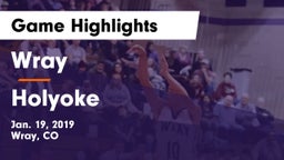Wray  vs Holyoke  Game Highlights - Jan. 19, 2019