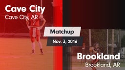 Matchup: Cave City vs. Brookland  2016