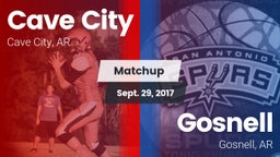 Matchup: Cave City vs. Gosnell  2017