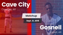 Matchup: Cave City vs. Gosnell  2018