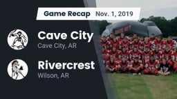 Recap: Cave City  vs. Rivercrest  2019