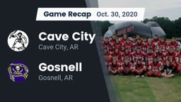 Recap: Cave City  vs. Gosnell  2020