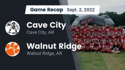 Recap: Cave City  vs. Walnut Ridge  2022