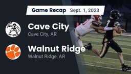 Recap: Cave City  vs. Walnut Ridge  2023