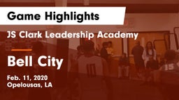 JS Clark Leadership Academy  vs Bell City  Game Highlights - Feb. 11, 2020