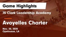 JS Clark Leadership Academy  vs Avoyelles Charter  Game Highlights - Nov. 20, 2020