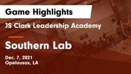 JS Clark Leadership Academy  vs Southern Lab Game Highlights - Dec. 7, 2021
