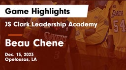 JS Clark Leadership Academy  vs Beau Chene  Game Highlights - Dec. 15, 2023