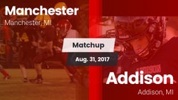 Matchup: Manchester vs. Addison  2017