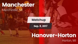 Matchup: Manchester vs. Hanover-Horton  2017