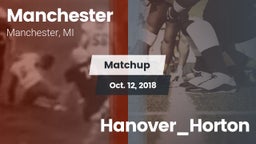 Matchup: Manchester vs. Hanover_Horton  2018