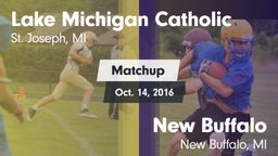 Matchup: Lake Michigan Cathol vs. New Buffalo  2016