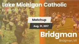 Matchup: Lake Michigan Cathol vs. Bridgman  2017