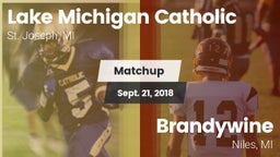 Matchup: Lake Michigan Cathol vs. Brandywine  2018