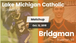 Matchup: Lake Michigan Cathol vs. Bridgman  2018