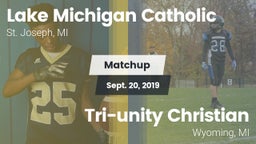 Matchup: Lake Michigan Cathol vs. Tri-unity Christian 2019