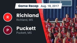 Recap: Richland  vs. Puckett  2017
