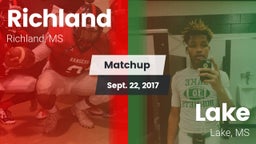 Matchup: Richland vs. Lake  2017