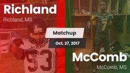 Matchup: Richland vs. McComb  2017