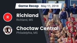 Recap: Richland  vs. Choctaw Central  2018