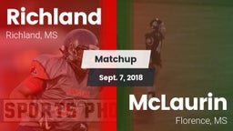 Matchup: Richland vs. McLaurin  2018