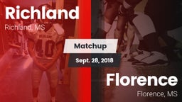 Matchup: Richland vs. Florence  2018