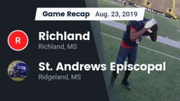 Recap: Richland  vs. St. Andrews Episcopal  2019