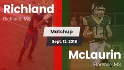 Matchup: Richland vs. McLaurin  2019