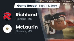 Recap: Richland  vs. McLaurin  2019
