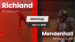 Matchup: Richland vs. Mendenhall  2019