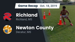 Recap: Richland  vs. Newton County  2019