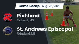 Recap: Richland  vs. St. Andrews Episcopal  2020