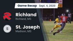 Recap: Richland  vs. St. Joseph 2020
