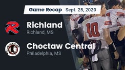 Recap: Richland  vs. Choctaw Central  2020