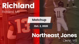 Matchup: Richland vs. Northeast Jones  2020