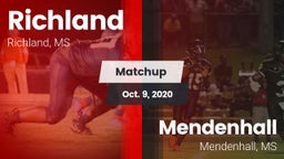Matchup: Richland vs. Mendenhall  2020