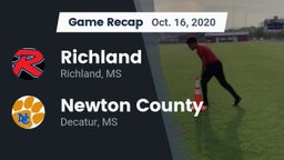 Recap: Richland  vs. Newton County  2020