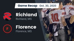 Recap: Richland  vs. Florence  2020