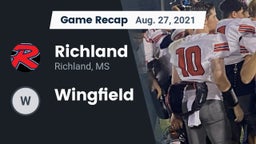 Recap: Richland  vs. Wingfield  2021