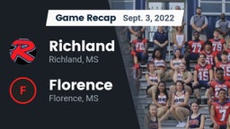 Recap: Richland  vs. Florence  2022