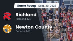 Recap: Richland  vs. Newton County  2022