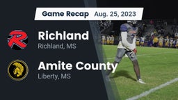 Recap: Richland  vs. Amite County  2023