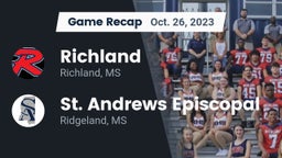 Recap: Richland  vs. St. Andrews Episcopal  2023