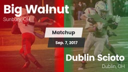 Matchup: Big Walnut vs. Dublin Scioto  2017